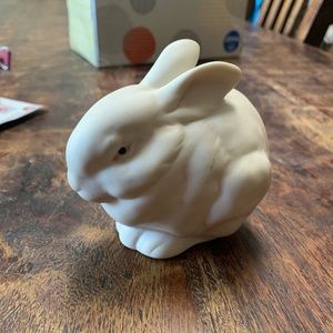 Vintage Cybis Porcelain Rabbit White Rabbit Figurine Cybis Mr. Snowball Rabbit